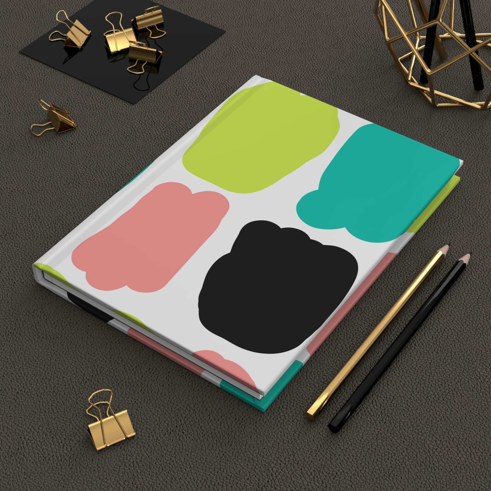 Chunky Scribbles Hardcover Matte Journal Paper products Pink Sweetheart