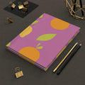 Citrus Hardcover Matte Journal - Pink Sweetheart