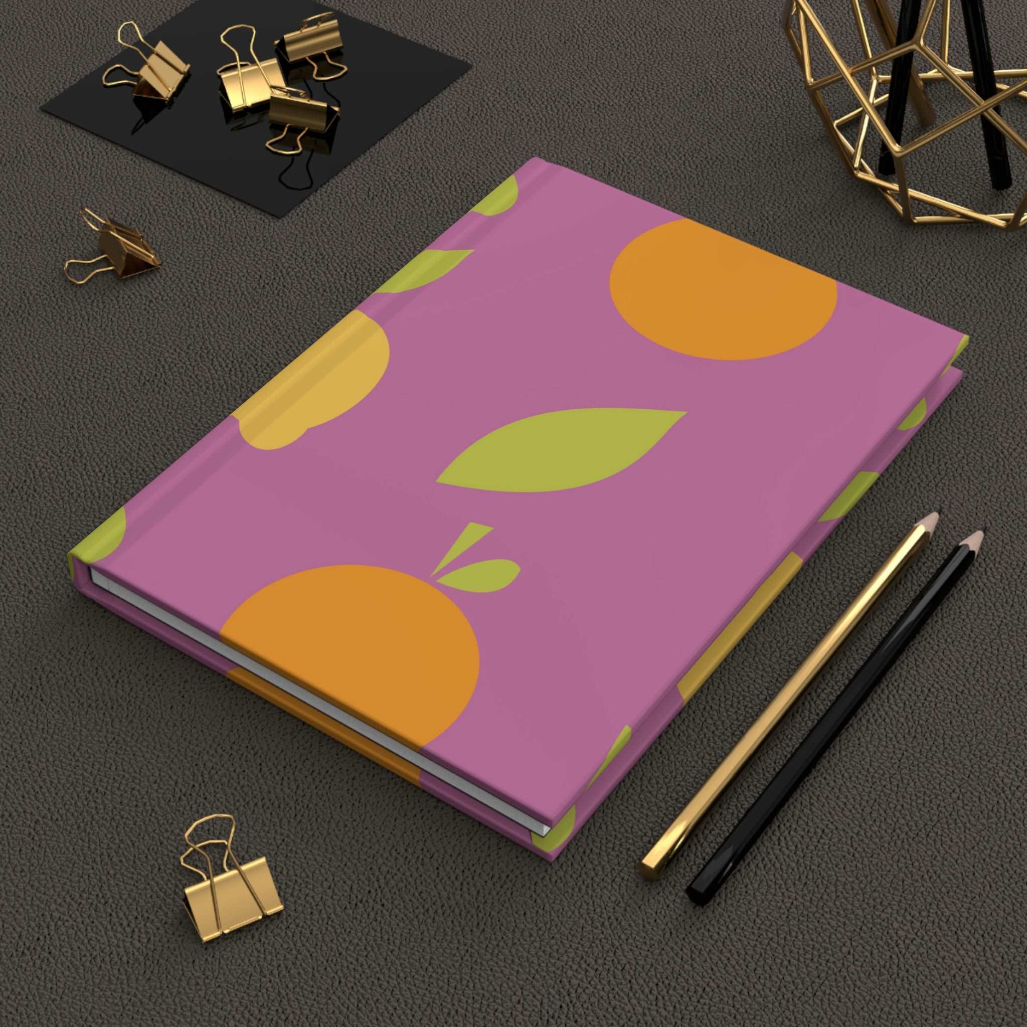 Citrus Hardcover Matte Journal Paper products Pink Sweetheart