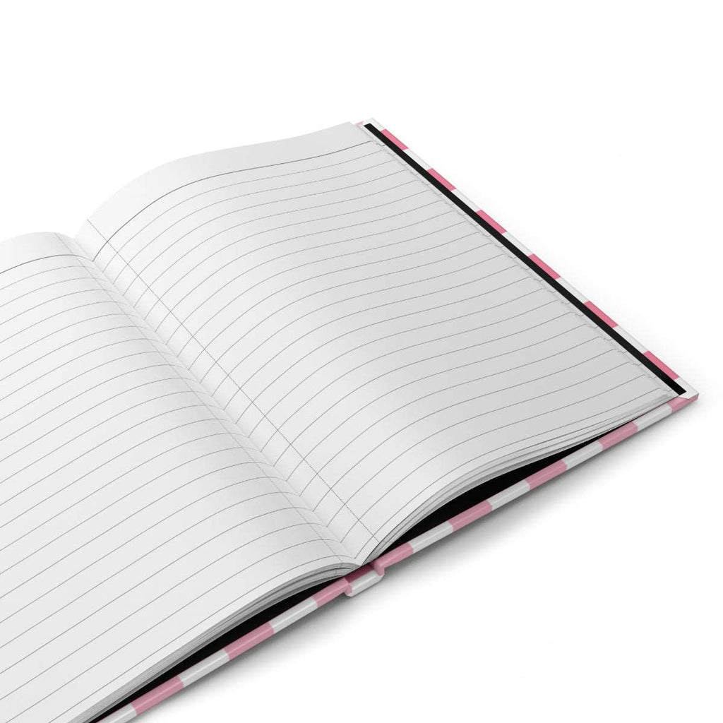 Classic Pink Picnic Hardcover Matte Journal Paper products Pink Sweetheart