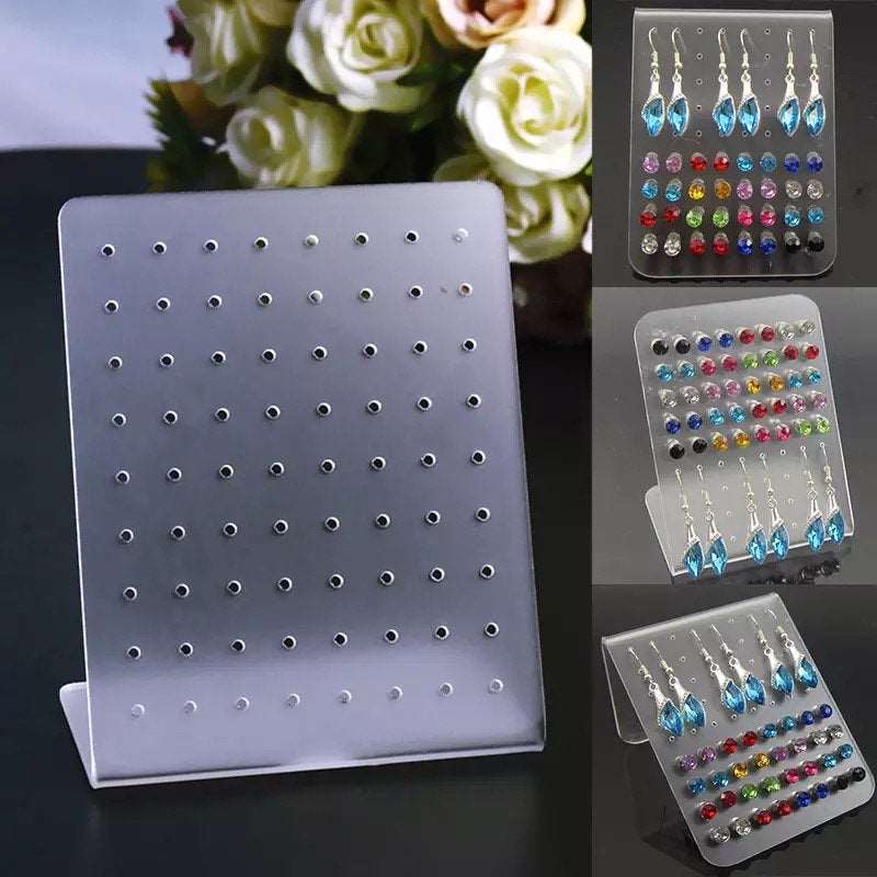 300 Pieces Earring Cards Earring Display Cards with 300 Pieces Clear  Cellophane Bags 300 Pieces Earring Back and Plastic Earring Storage  Containers for Jewelry Making