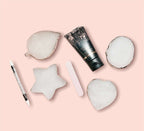 Cosmetics Stone Mixing Plate Decorative Trays Pink Sweetheart