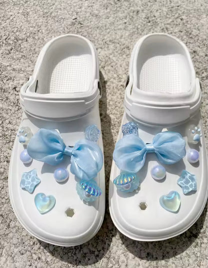 Blue Ocean Stardust Clog Charms Set