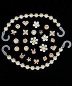 Golden Treasure Clog Charms Set