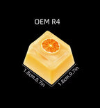 Fruit Gel Translucent Decorative Accent Keycaps Set
