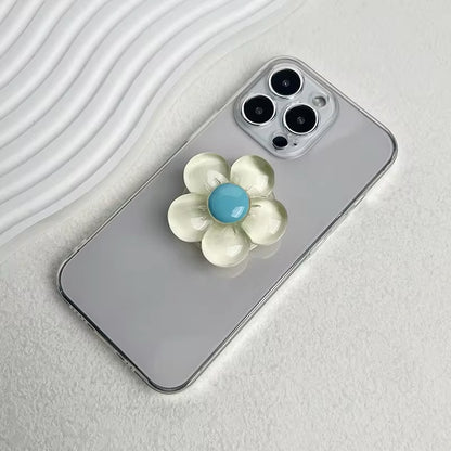 Translucent Flower Phone Grip