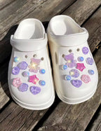 Pink Amethyst Dream Clog Charms Set