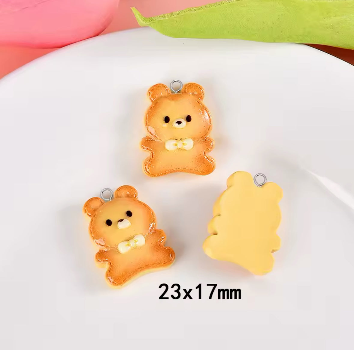 Baked Graham Teddy Dust Plug Charm