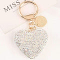 Diamond Heart Keychain - Pink Sweetheart