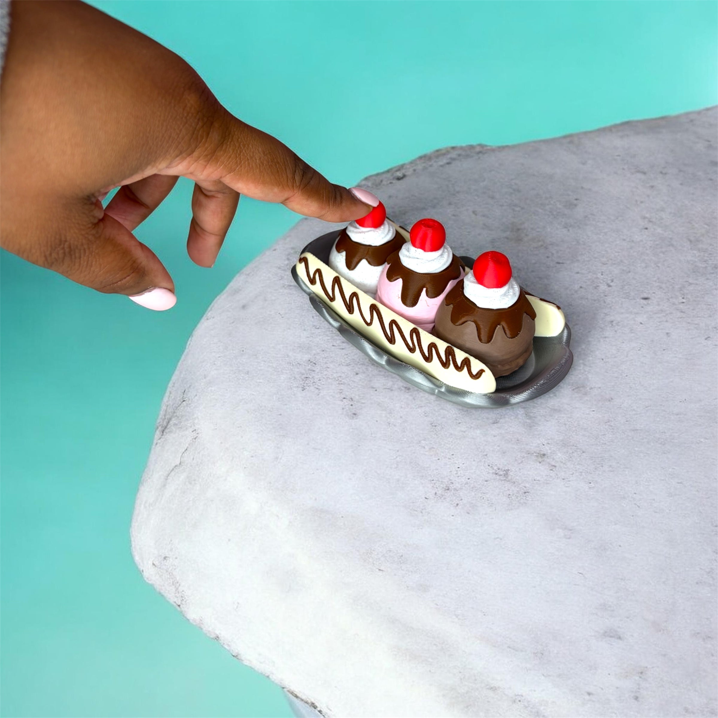 Banana Split 3-Sound Clicker Fidget