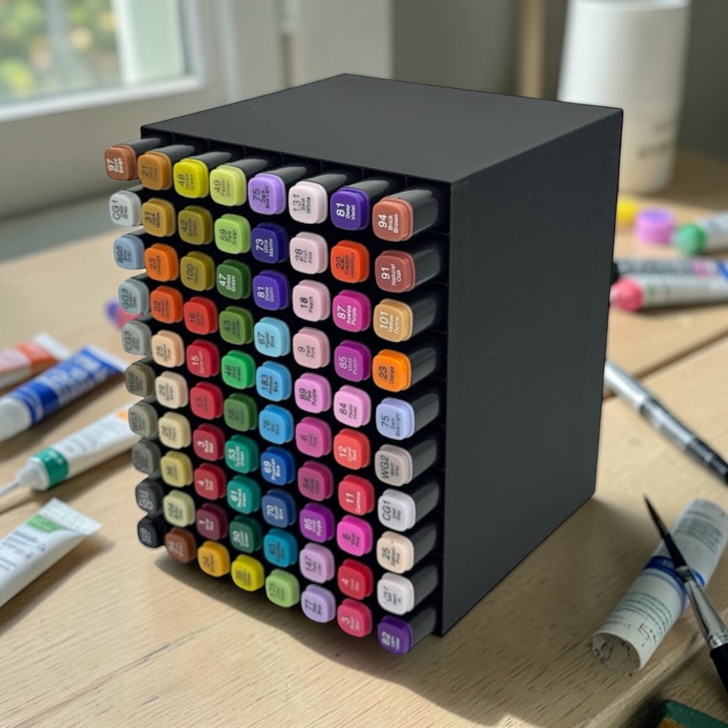 Marker Storage Organizer Grid
