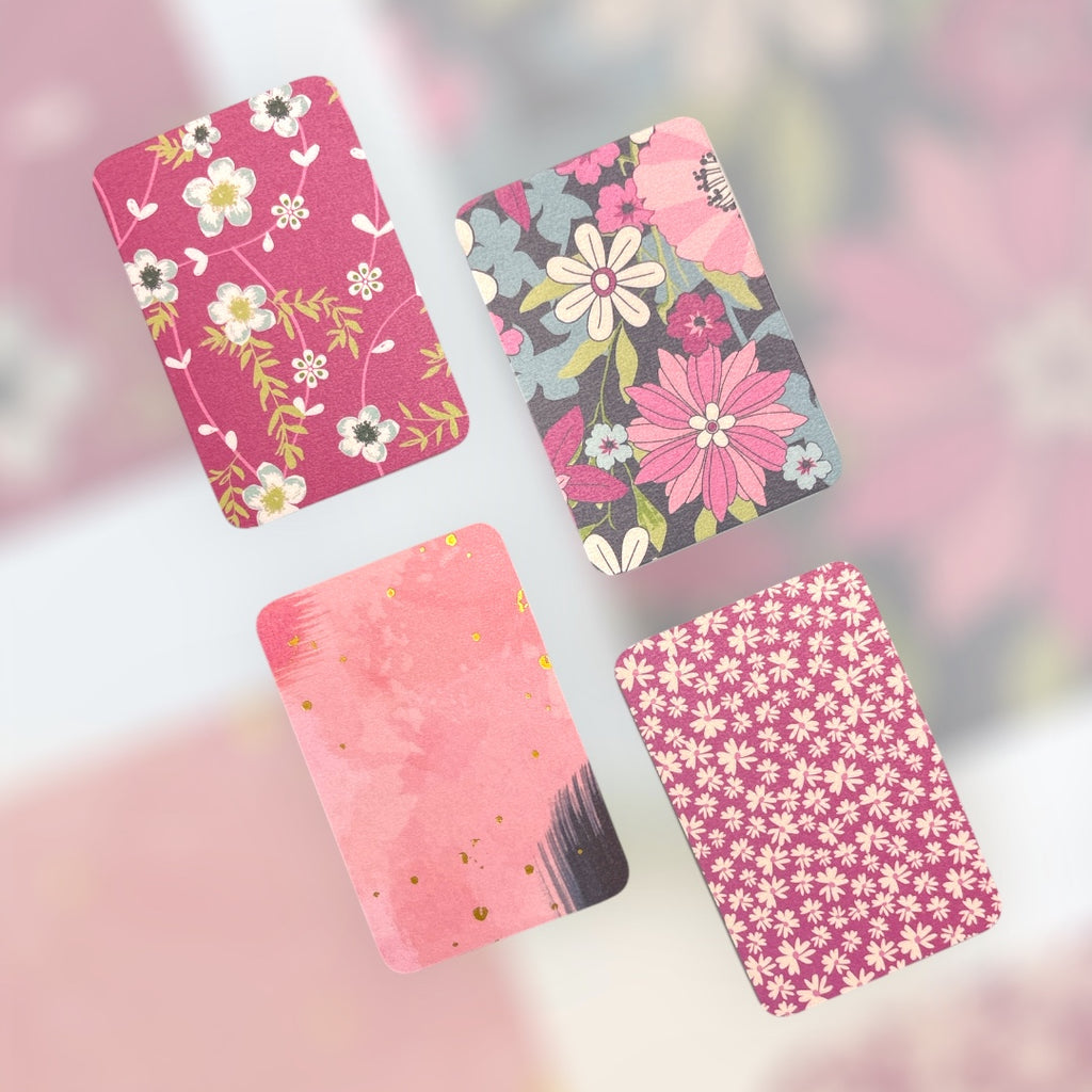 Decorative Wallet Cards 4pcs