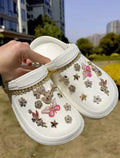 Enchanted Fairy Bling Clog Charms Set - Pink Sweetheart