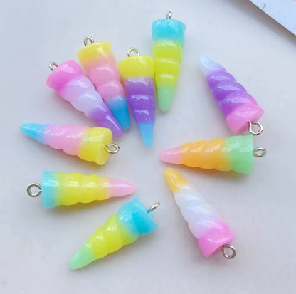 Unicorn Horn Dust Plug Charm