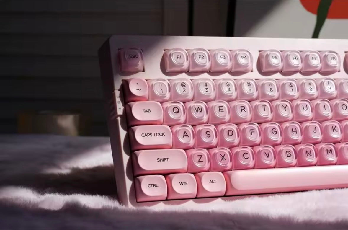 Bubblegum Pink Jelly Keycaps