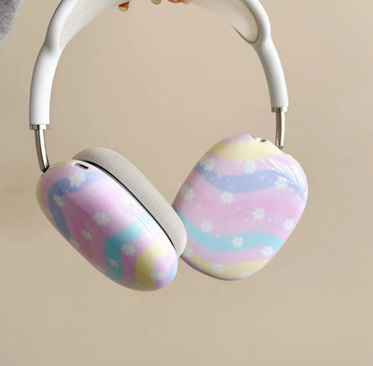 Pastel Waves AirPods Max Headphone Case Covers