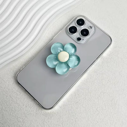 Translucent Flower Phone Grip