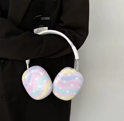 Pastel Waves AirPods Max Headphone Case Covers