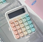 Marshmallow Pastel Gradient Chunky Calculator