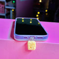 Ramen Noodle Dust Plug Charm - Pink Sweetheart