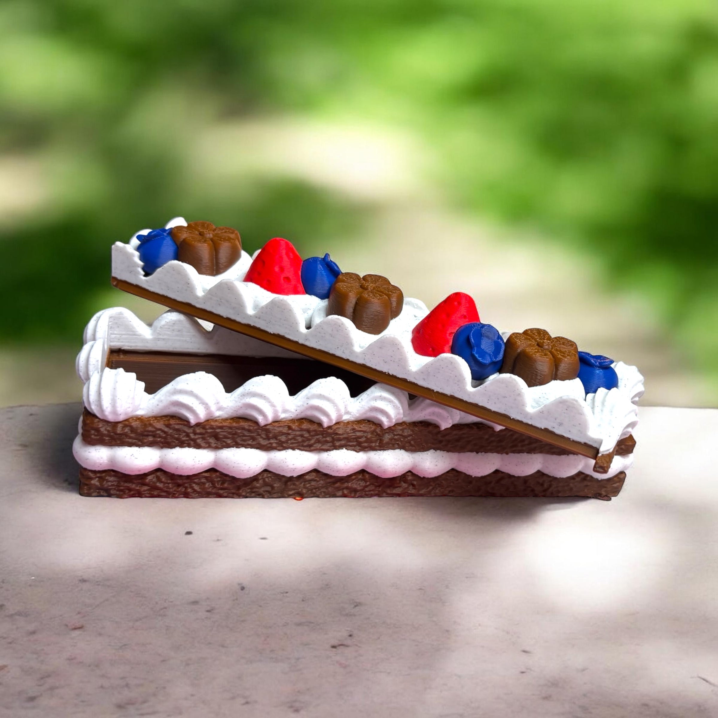 Berries n Chocolate Cake Storage Container