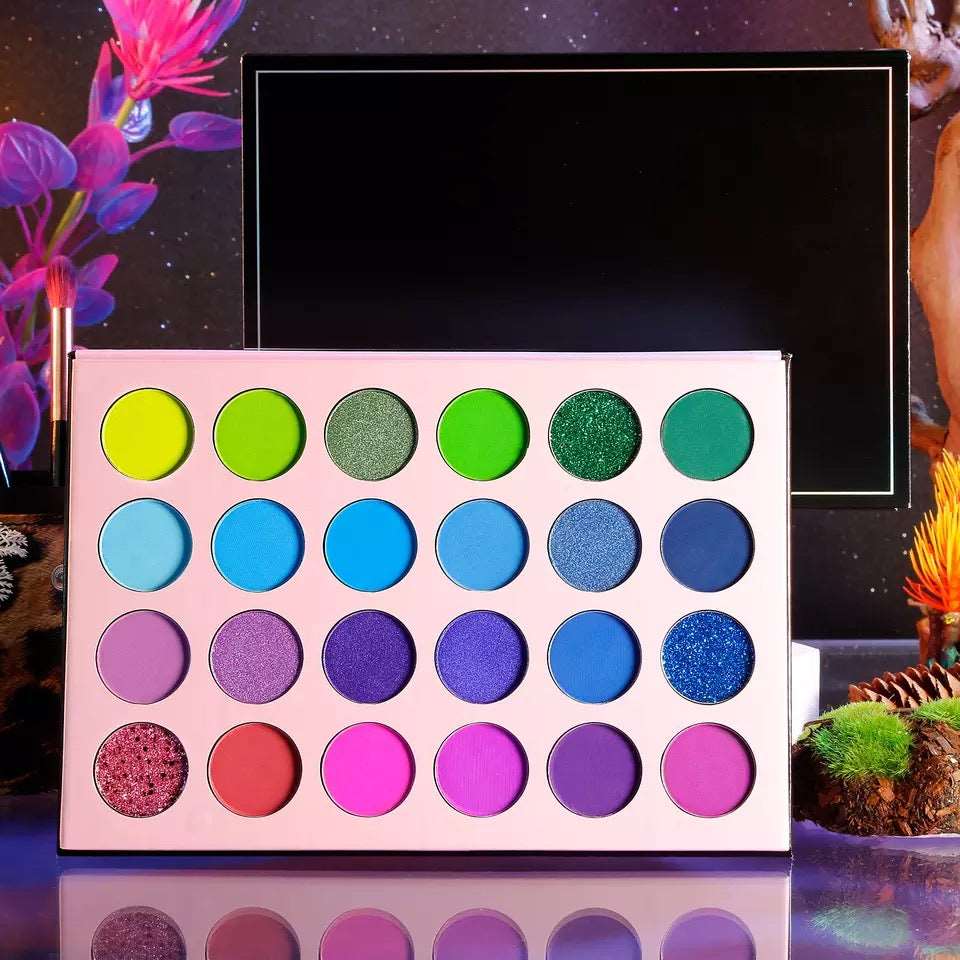 “Fairytale” Pressed Powder Eyeshadow Makeup Palette Eye Shadow Pink Sweetheart