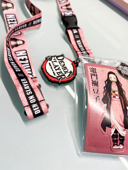 Demon Slayer Nezuko Lanyard Keychain