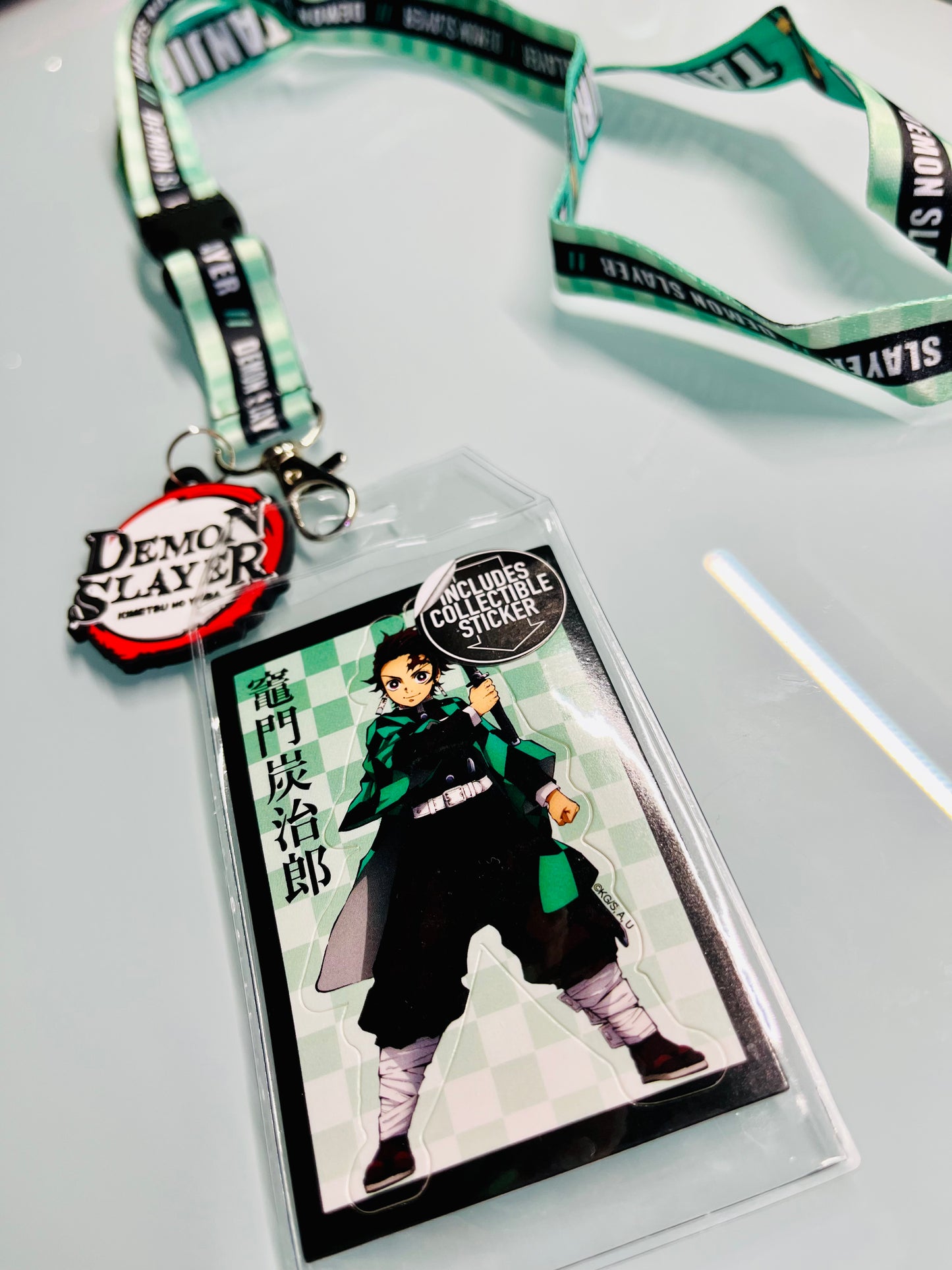 Demon Slayer Tanjiro Lanyard Keychain