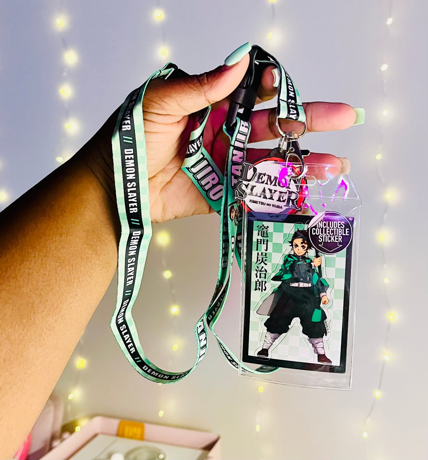 Demon Slayer Tanjiro Lanyard Keychain