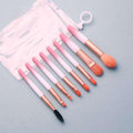 Gradient Ombré Mini Makeup Brush Set 8pc - Pink Sweetheart