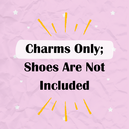 Cerulean Sapphire Clog Charms Set
