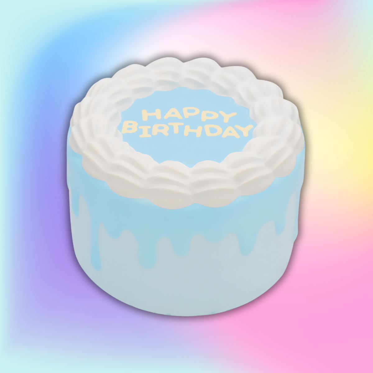 Birthday Cake Jumbo Scented Squishy