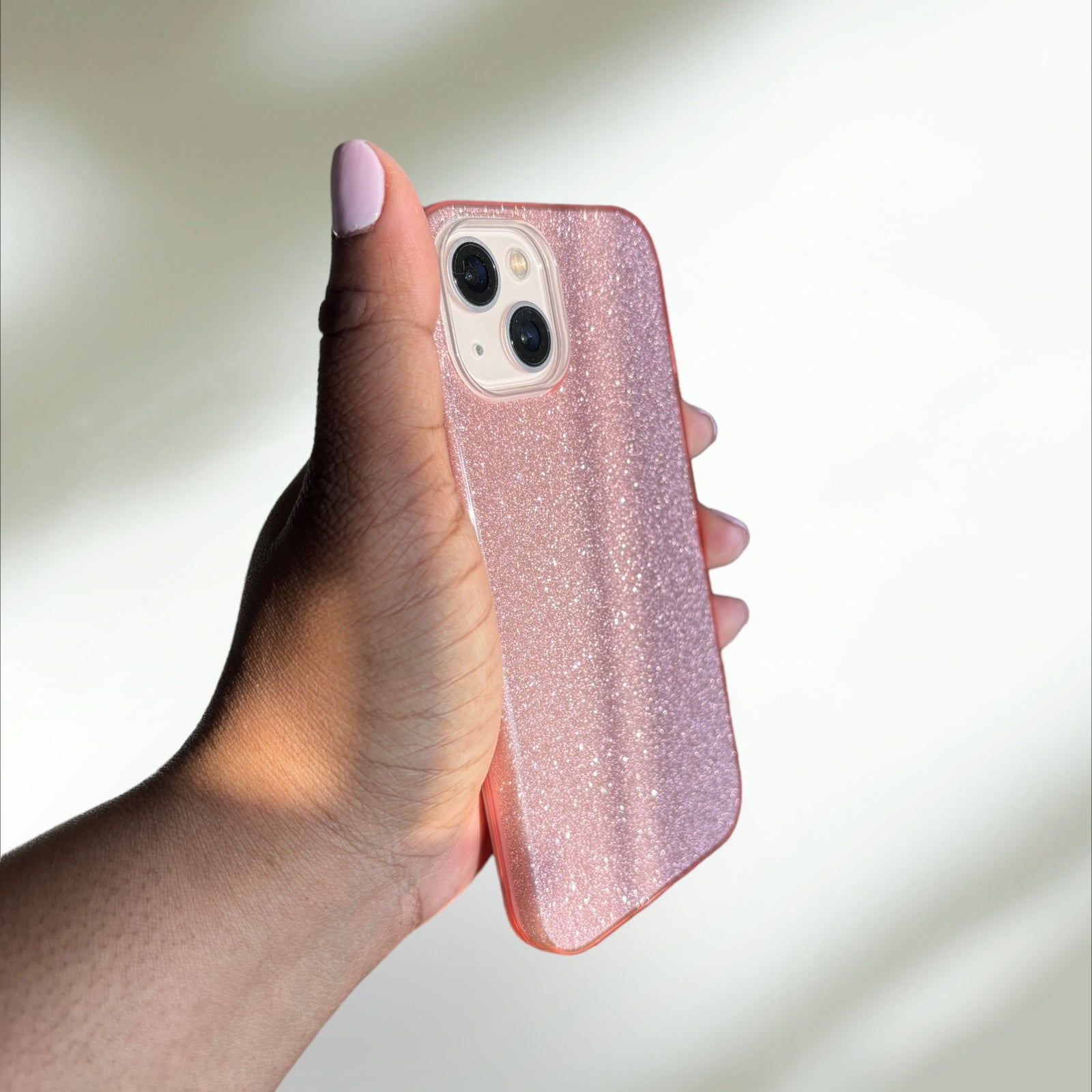 Pink Glitter iPhone 13 Case PREOWNED