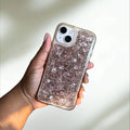 Glitter Pearl iPhone 13 Case PREOWNED - Pink Sweetheart