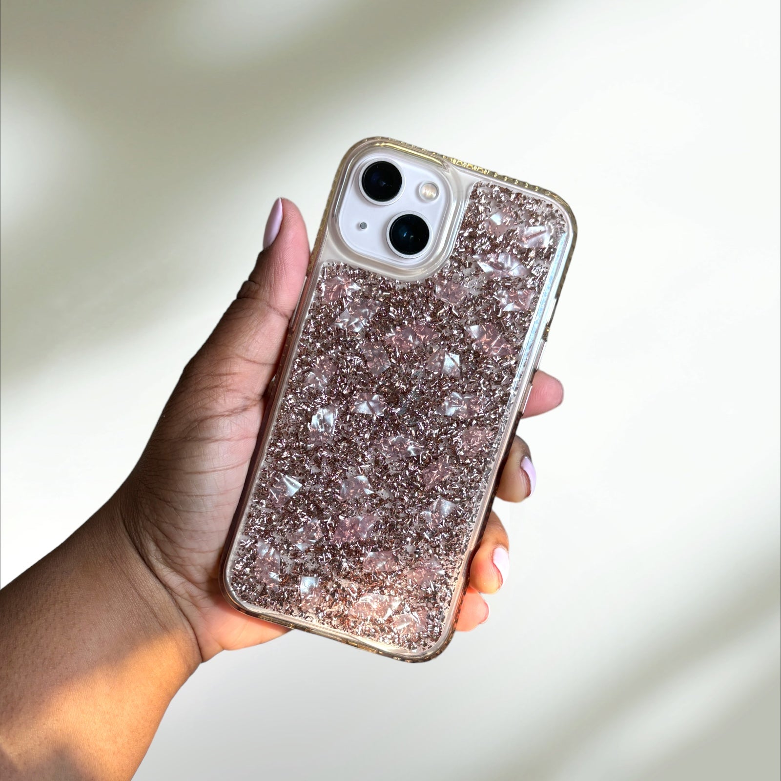 Glitter Pearl iPhone 13 Case PREOWNED