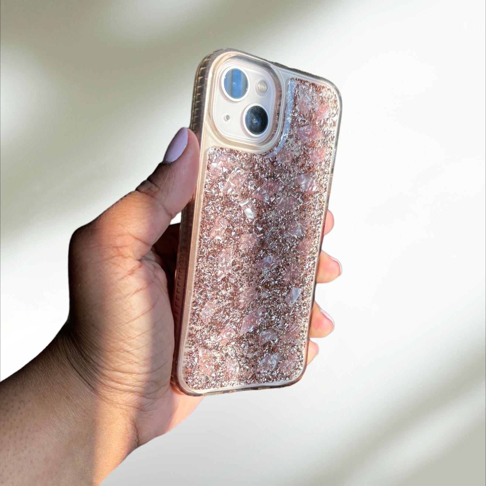 Glitter Pearl iPhone 13 Case PREOWNED
