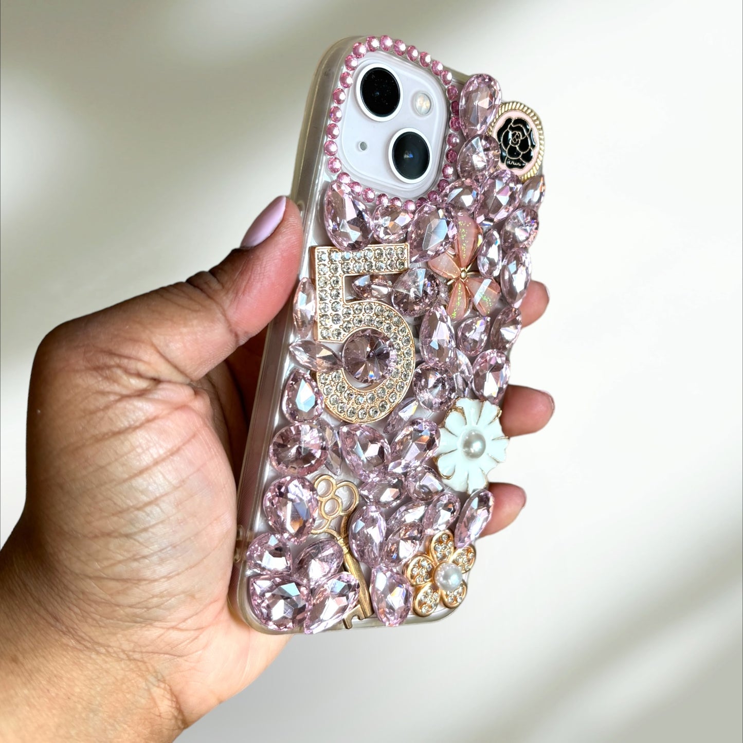 Bling Charm iPhone 13 Case PREOWNED