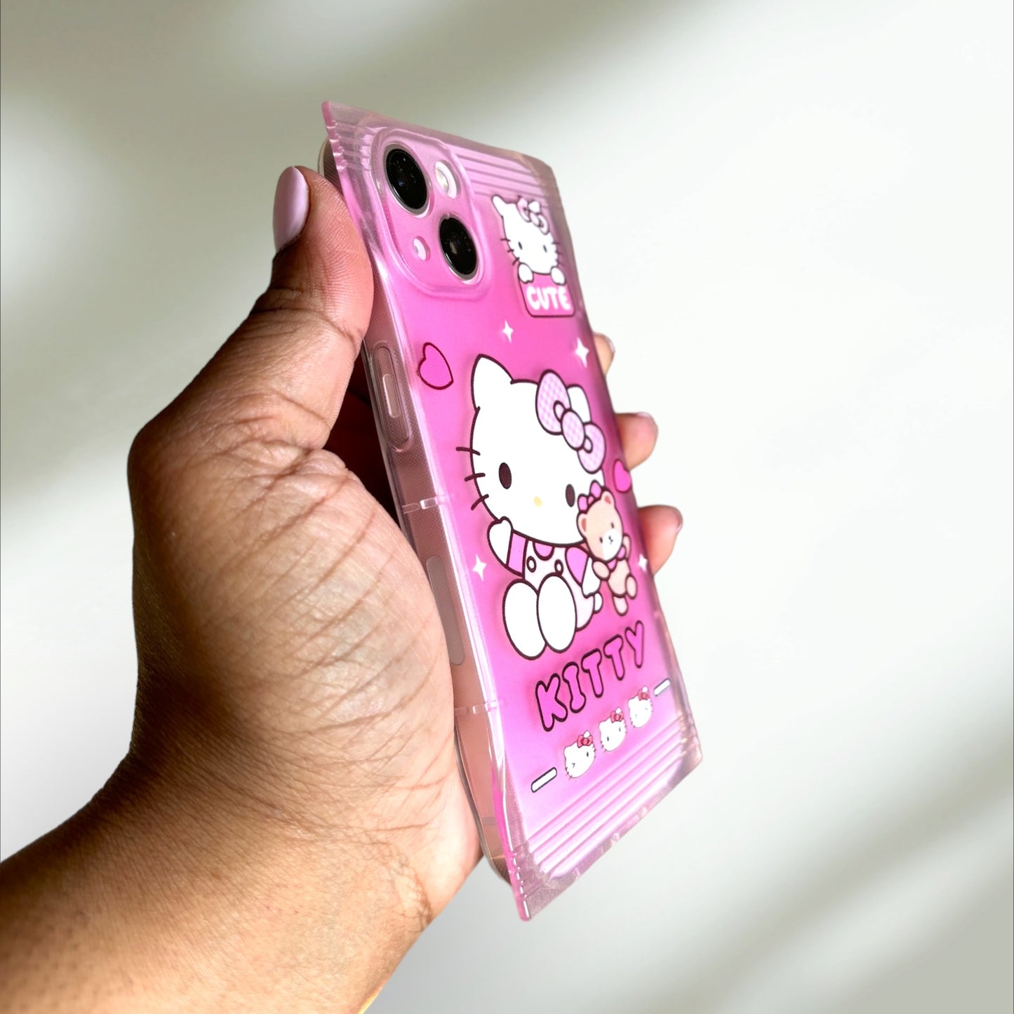 Hello Kitty Pink Jelly iPhone 13 Case PREOWNED