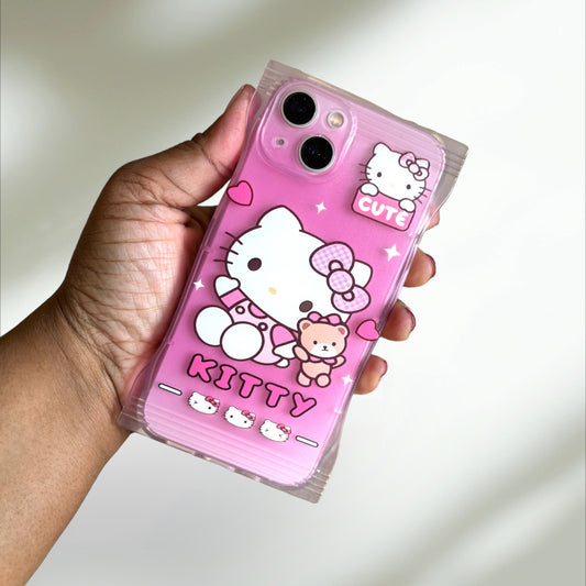 Hello Kitty Pink Jelly iPhone 13 Case PREOWNED