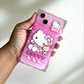 Hello Kitty Pink Jelly iPhone 13 Case PREOWNED - Pink Sweetheart
