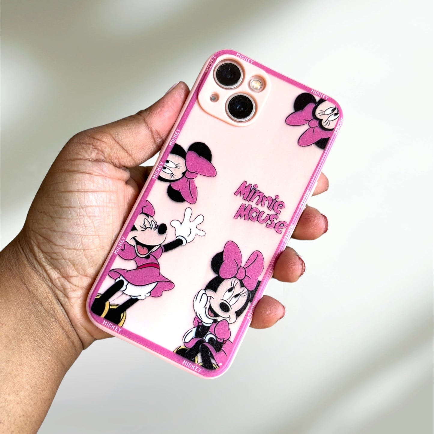 Cute Mouse Pink iPhone 13 Case PREOWNED