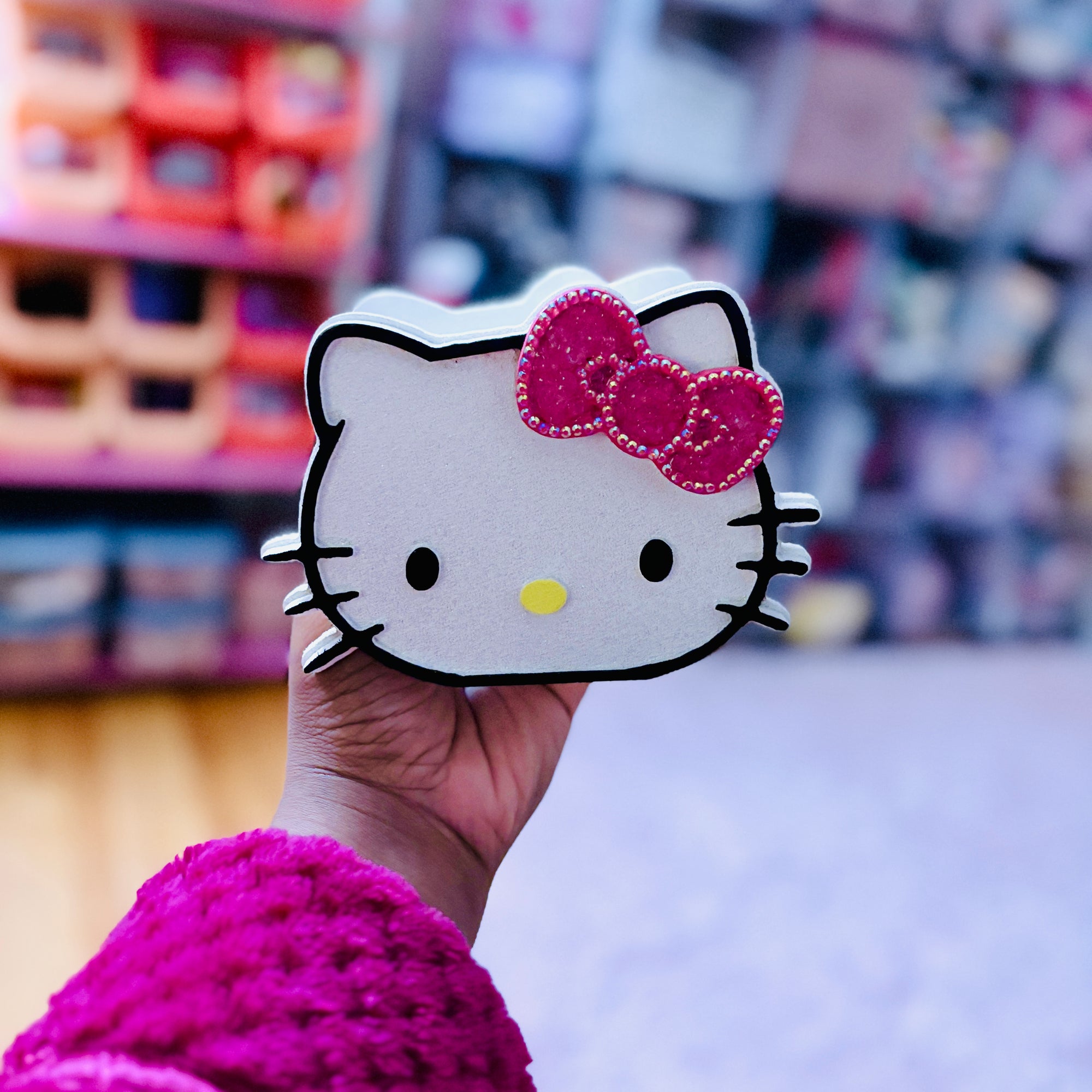 Cute Kitty Storage Organizer