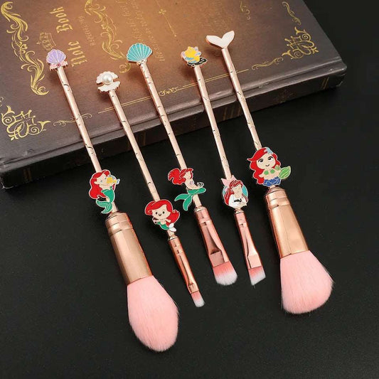 Mermaid Cosmetic Makeup Brush Set Makeup Brushes Pink Sweetheart