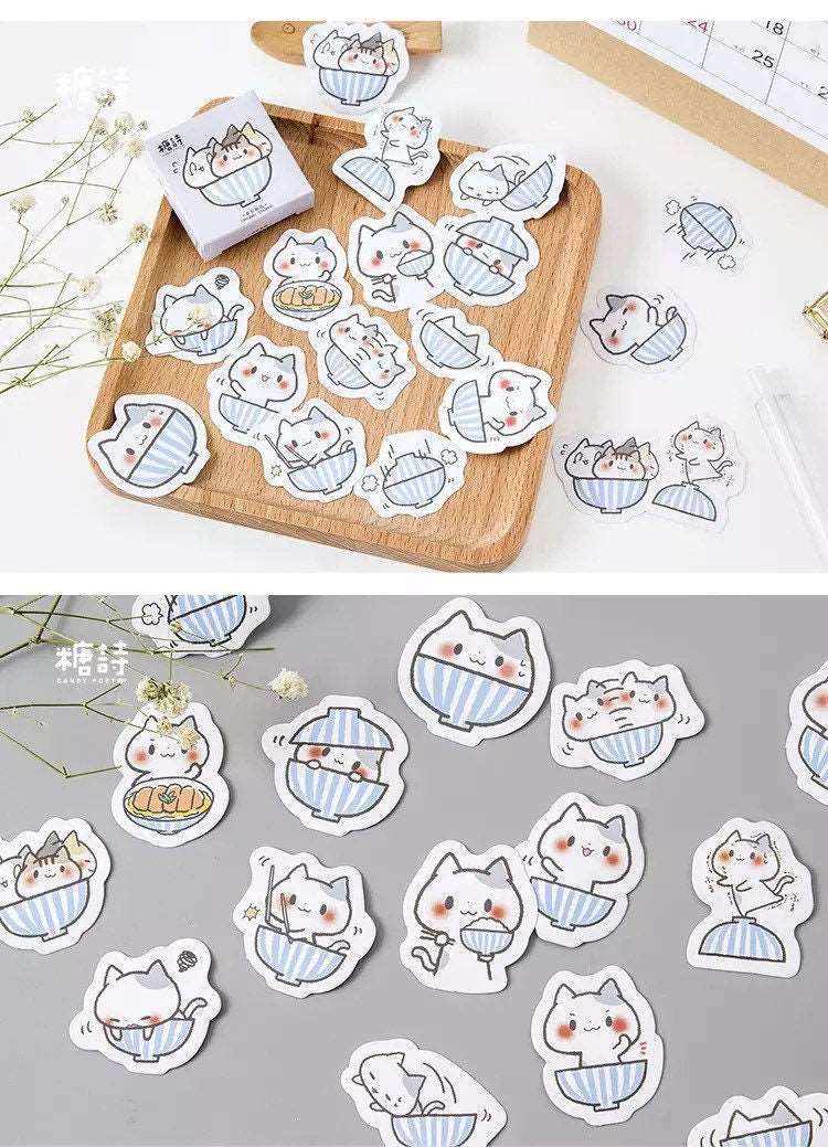 Mini Decorative Kawaii Stationery Sticker Set Decorative Stickers Pink Sweetheart