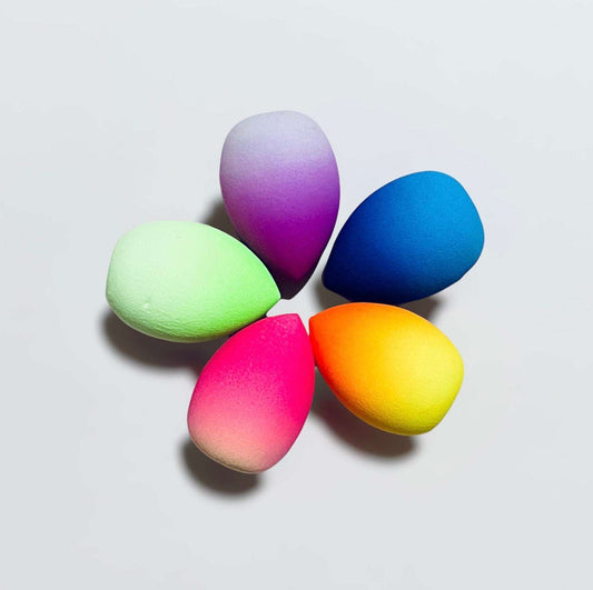 Ombre Rainbow Beauty Blender Sponges Makeup Sponges Pink Sweetheart