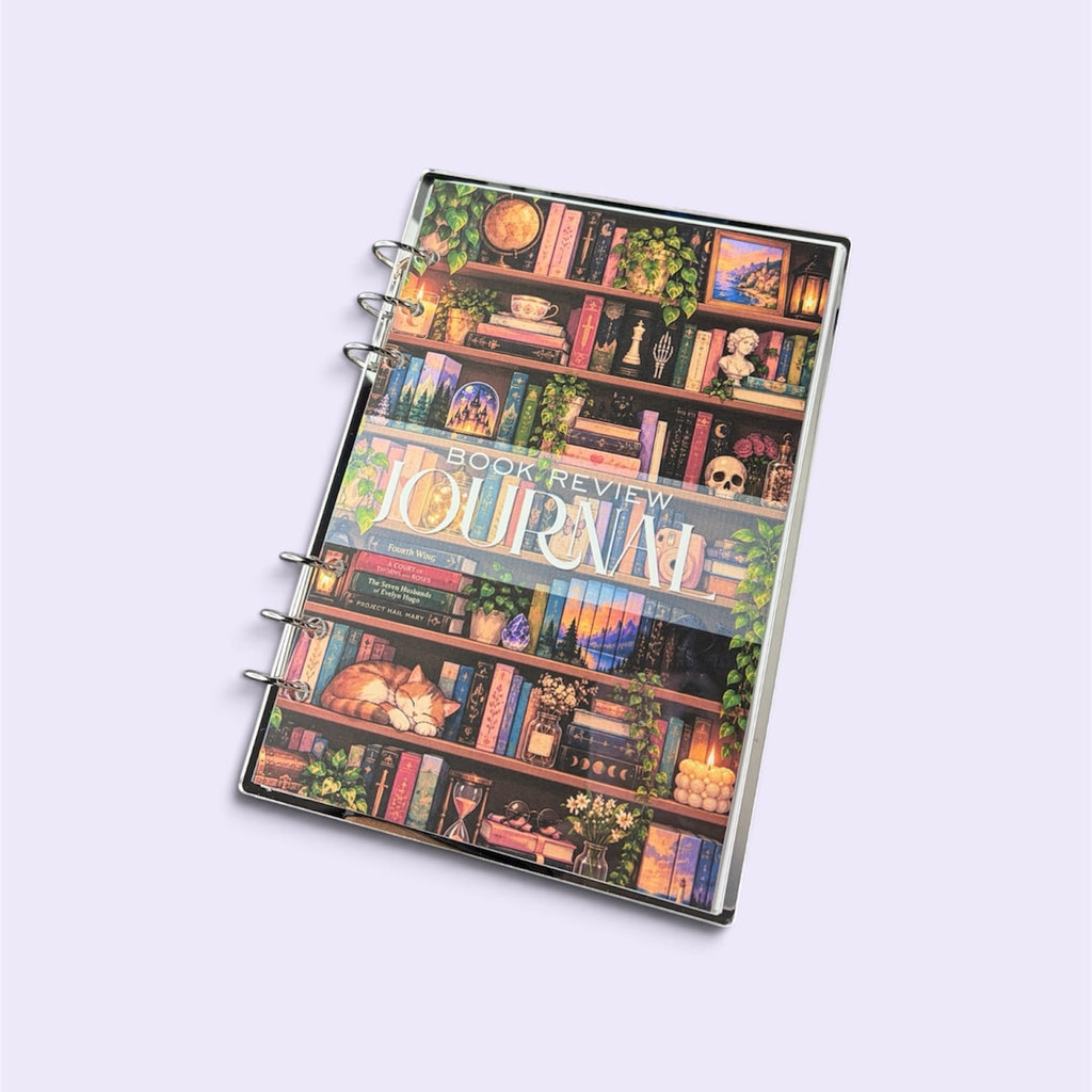 Acrylic Clear Cover Book Tracker