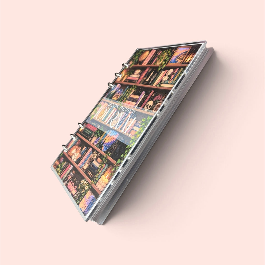 Acrylic Clear Cover Book Tracker