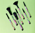 Rainbow Sprinkles Liquid Cosmetic Makeup Brush Set 7pc - Pink Sweetheart