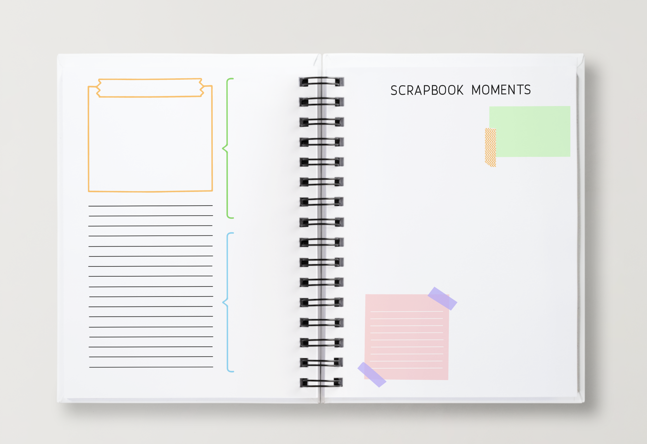 6 Month Undated Hardcover Planner