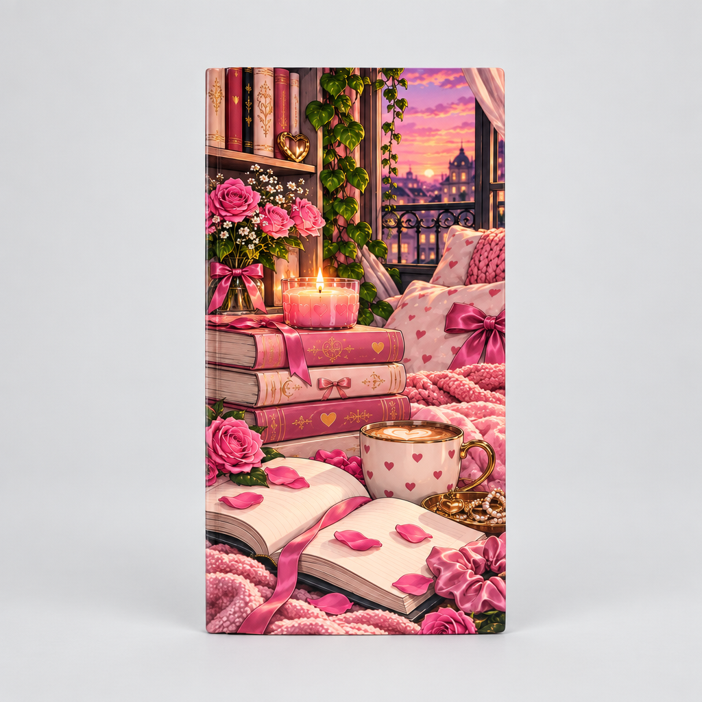 Wide Glossy Bookish Bookmark